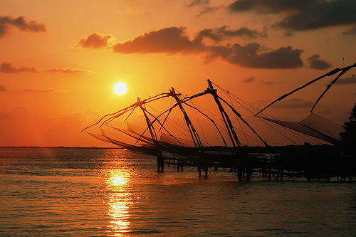 Chinese Fishing Nets - Tourist foto